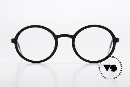 Lindberg 1038 Acetanium Ladies & Gents Frame Round, designer eyeglass-frame for women and men likewise, Made for Men and Women