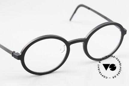 Lindberg 1038 Acetanium Ladies & Gents Frame Round, simply timeless, stylish & innovative: grade 'vintage', Made for Men and Women