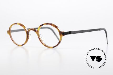 Lindberg 1011 Acetanium Oval Designer Glasses Unisex, model 1011, size 42/25: made of acetate & titanium, Made for Men and Women