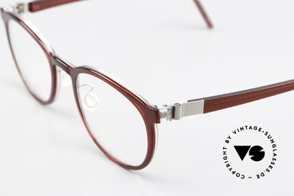 Lindberg 1032 Acetanium Acetate & Titan Combination, distinctive quality and design (award-winning frame), Made for Men and Women