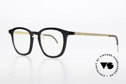 Lindberg 1047 Acetanium Frame Square Panto Unisex, great frame made of acetate & titanium combination, Made for Men and Women