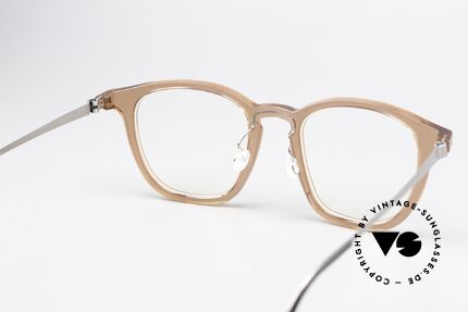 Lindberg 1047 Acetanium Designer Specs Rose Silver, this quality frame can of course be glazed as desired, Made for Men and Women