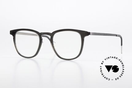 Lindberg 1252 Acetanium Designer Frame Gray Silver Details