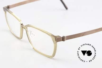 Lindberg 1264 Acetanium Square Translucid Frame, multiple awards; deserves the predicate "VINTAGE"!, Made for Men and Women
