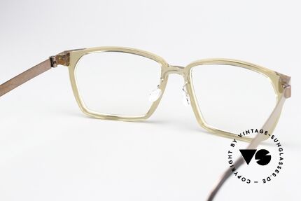 Lindberg 1264 Acetanium Square Translucid Frame, this quality frame can of course be glazed as desired, Made for Men and Women