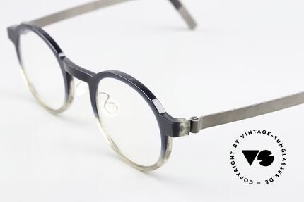 Lindberg 1259 Acetanium Panto Designer Eyewear, distinctive quality and design (award-winning frame), Made for Men and Women