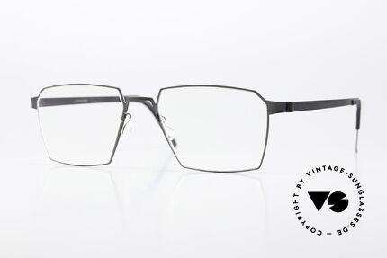 Lindberg 9628 Strip Titanium Matt Black Titan Frame Details