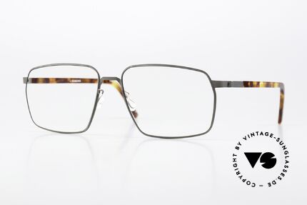 Lindberg 9635 Strip Titanium Frame With Acetate Temples Details