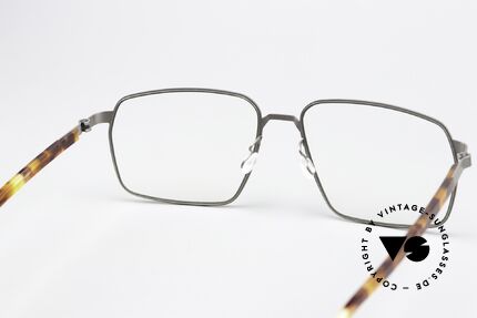 Lindberg 9635 Strip Titanium Frame With Acetate Temples, titanium frame fits lenses (optical / sun) of any kind, Made for Men and Women