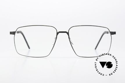 Lindberg 9635 Strip Titanium Titanium Specs From 2018, model 9635 in size 56/15; with color U9: matt black, Made for Men and Women