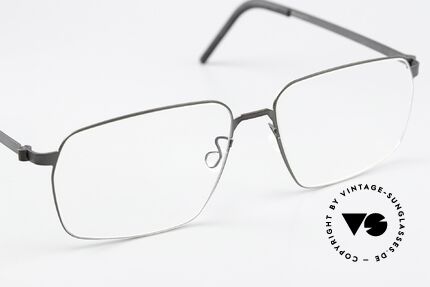 Lindberg 9635 Strip Titanium Titanium Specs From 2018, unworn, NOS, with an original hard case by Lindberg, Made for Men and Women