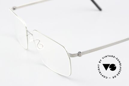 Lindberg 9635 Strip Titanium Titan Frame Polished Silver, stylish women's glasses and men's eyeglasses likewise, Made for Men and Women