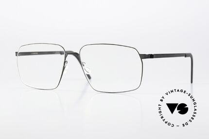 Lindberg 9635 Strip Titanium Titan Frame Polished Black Details