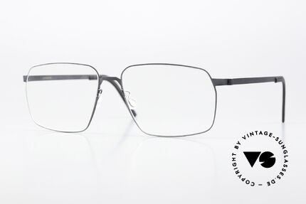 Lindberg 9635 Strip Titanium Titan Frame Blue-Gray Matt Details