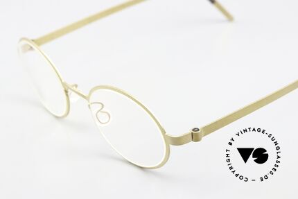 Lindberg 9587 Strip Titanium Round Glasses Men & Women, bears the predicate "true VINTAGE LINDBERG" for us, Made for Men and Women
