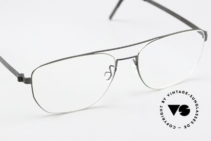 Lindberg 9622 Strip Titanium Titanium Specs From 2019, unworn, NOS, with an original hard case by Lindberg, Made for Men and Women