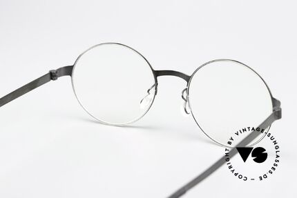 Lindberg 9610 Strip Titanium Titan Frame Polished Black, orig. DEMO lenses can be replaced with prescriptions, Made for Men and Women