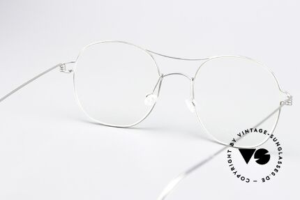Lindberg Rasmus 49 Air Titan Rim Classic Frame Silver Polished, titanium frame is made for (optical) lenses of any kind, Made for Men and Women