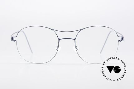 Lindberg Rasmus 49 Air Titan Rim Classic Frame Matt Blue, model Rasmus, size 49-19, 145, color U13 = matt blue, Made for Men and Women