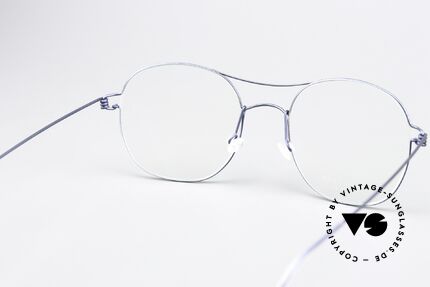 Lindberg Rasmus 49 Air Titan Rim Classic Frame Matt Blue, titanium frame is made for (optical) lenses of any kind, Made for Men and Women
