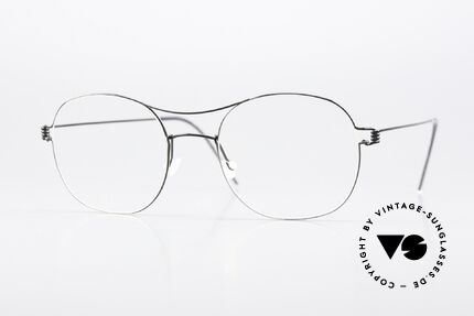 Lindberg Rasmus 49 Air Titan Rim Black Polished Titan Frame Details