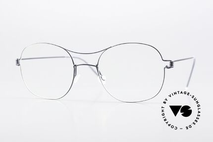 Lindberg Rasmus 47 Air Titan Rim Classic Frame Matt Blue Details