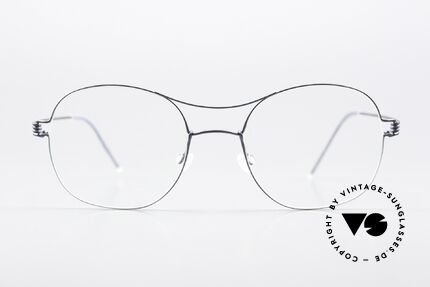 Lindberg Rasmus 47 Air Titan Rim Classic Frame Matt Blue, mod. Rasmus, size 47-16, 135, col U16: matt dark blue, Made for Men and Women