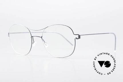 Lindberg Rasmus 47 Air Titan Rim Classic Frame Matt Blue, elegant designer eyeglasses for ladies and gentlemen, Made for Men and Women