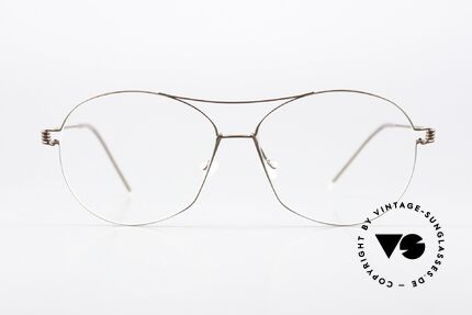 Lindberg Coco Air Titan Rim Titanium Glasses For Ladies, distinctive quality and design (award-winning frame), Made for Women