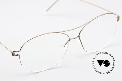 Lindberg Coco Air Titan Rim Titanium Glasses For Ladies, unworn, NOS, with original magnetic case by Lindberg, Made for Women