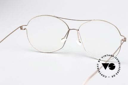 Lindberg Coco Air Titan Rim Titanium Glasses For Ladies, simple & strong frame: free from screws, rivets & welds, Made for Women