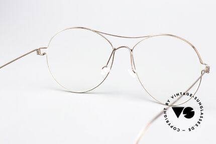Lindberg April Air Titan Rim Shiny Brown Titan Frame, simple & strong frame: free from screws, rivets & welds, Made for Women