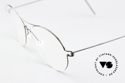 Lindberg April Air Titan Rim Shiny Black Titan Frame, extremely strong, resilient and flexible (and 3g only!), Made for Women