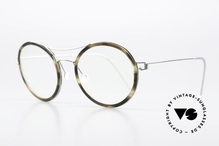 Lindberg Camilla Air Titan Rim Interesting Frame Coloring, really unique coloring / finish; size 50/22, temple 135, Made for Women