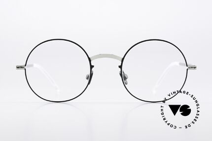 Mykita Sigur Round Frame Black Silver, round frame, LITE collection (made from 2012-2014), Made for Men and Women