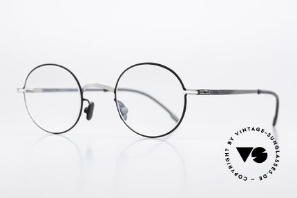 Mykita Finvid 2015's Lite Collection Frame, color code 052 = Silver/Black (noble frame contrasts), Made for Men and Women