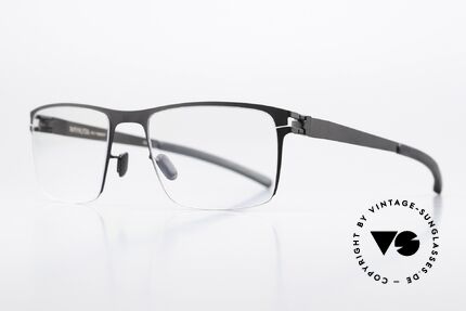 Mykita Monty Square Men's Frame Black, color code is "Black" (a striking frame for gentlemen), Made for Men