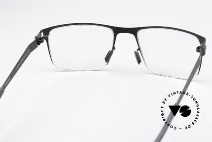 Mykita Monty Square Men's Frame Black, the original DEMO lenses can be replaced optionally!, Made for Men