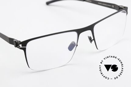 Mykita Monty Square Men's Frame Black, unworn model with full original packaging by MYKITA, Made for Men