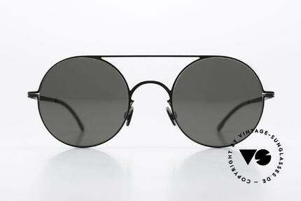 Mykita Touho Round Sunglasses Black, round shades, LITE collection (made from 2015-2019), Made for Men and Women