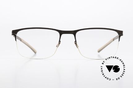 Mykita Vincent Men's Frame Gold Dark Brown, frame of the NO1 Collection (made from 2017-2018), Made for Men