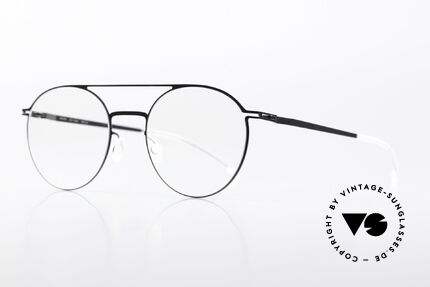Mykita Kjell Round Frame Shiny Graphite, color code 232 = Shiny Graphite (elegant, shiny frame), Made for Men and Women