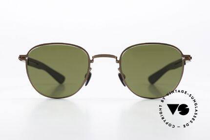 Mykita Mylon Basil Panto Sunglasses From 2018, size 47-24, c. 247 (Shiny Copper/Pitch Black), Made for Men and Women
