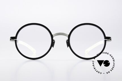 Mykita Bibi Round Frame Black Silver, frame of Decades Collection (made from 2012-2018), Made for Men and Women