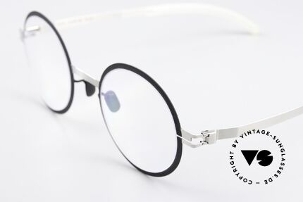 Mykita Bibi Round Frame Black Silver, well-known top quality (handmade in Germany, Berlin), Made for Men and Women