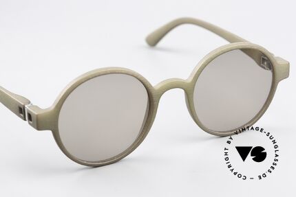 Mykita Mylon Voo Round Designer Sunglasses, unworn from 2018 with case; 100% UV protect., Made for Men and Women