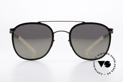 Mykita Keaton Sunglasses In Gold Black, classic shades, Decades Series, made from 2018-2020, Made for Men and Women
