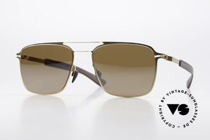 Mykita Mylon Flax Light Mirrored Sun Lenses Details