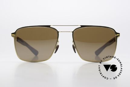 Mykita Mylon Flax Light Mirrored Sun Lenses, size 54-18, light mirrored lenses, color 244, Made for Men