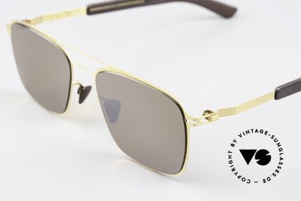 Mykita Mylon Flax Light Mirrored Sun Lenses, 'made in Germany' eyewear for connoisseurs, Made for Men